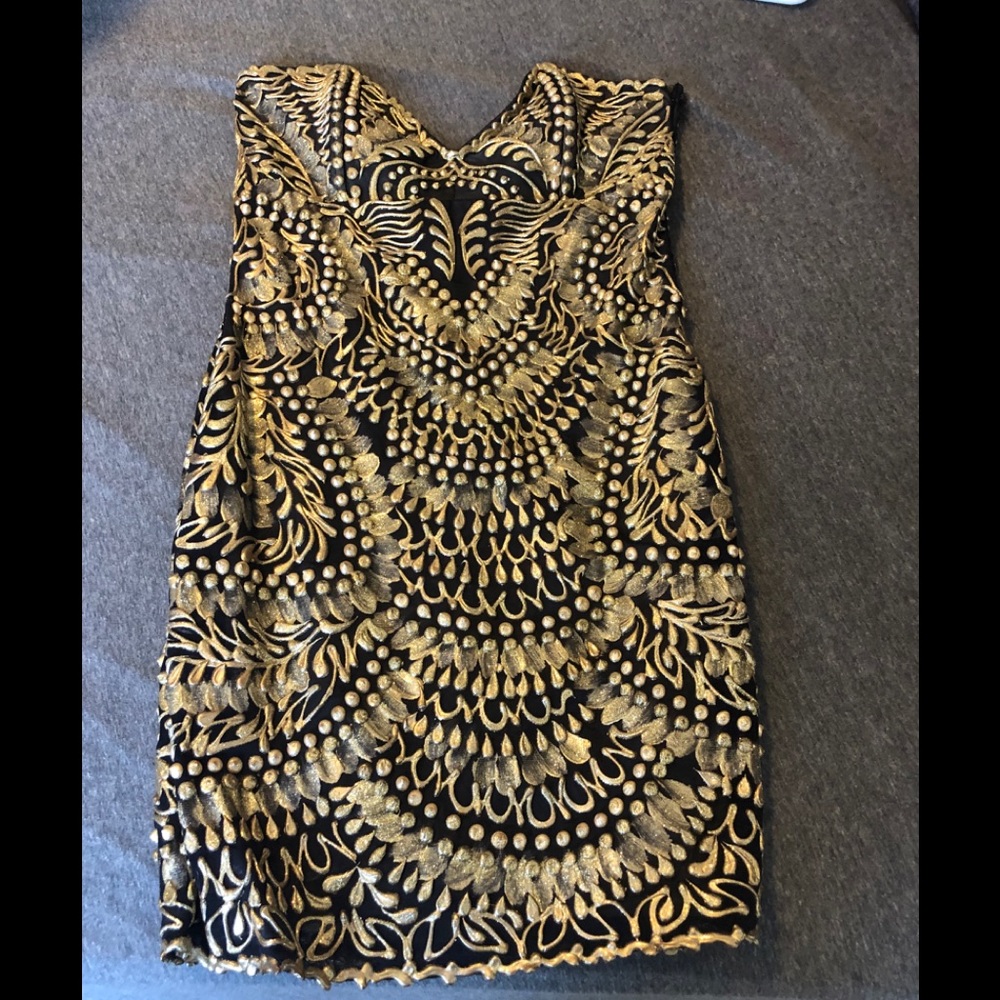 Holt Size M strapless dress